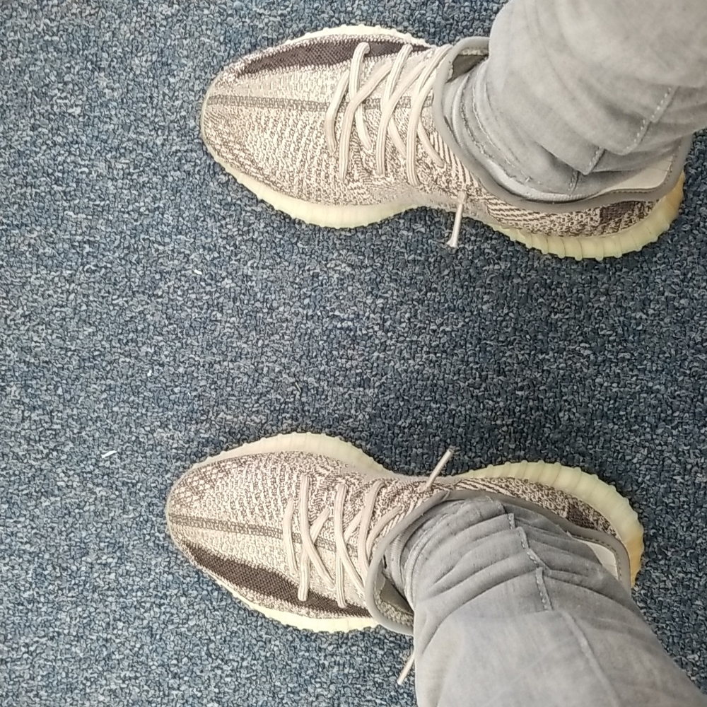 This is the Yeezy boost 350. These are a size 8 in men.
